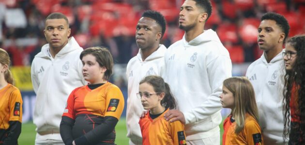 Arsenal may receive a significant increase away of their Champions League quarter-final against Real Madrid, with Kylian Mbappe apparently one of the people who is “at chance of being banned by UEFA.”